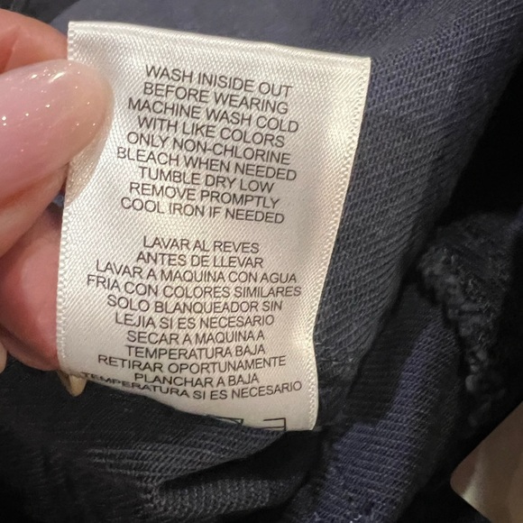 Copper Key Navy Blue Wide Leg Pants Pockets NWT - Picture 7 of 9